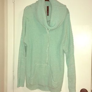 Aqua sweater